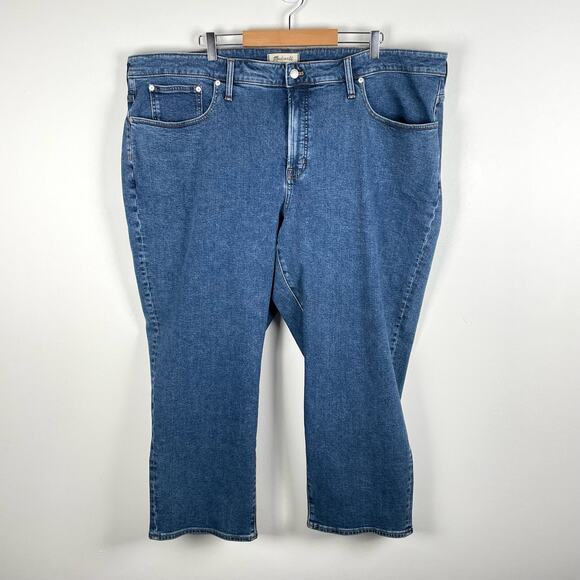 Madewell Jeans Plus Size 28W Blue The Perfect Vintage High Rise Medium Wash - Picture 1 of 7